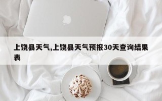 上饶县天气,上饶县天气预报30天查询结果表