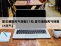 霍尔果斯天气预报15天(霍尔果斯天气预报15天气)