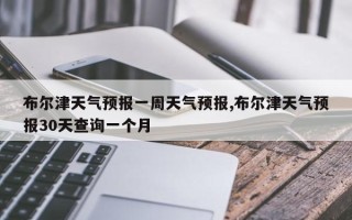 布尔津天气预报一周天气预报,布尔津天气预报30天查询一个月