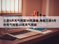 三亚8月天气预报30天准确,海南三亚8月份天气预报15天天气预报