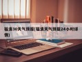 福清30天气预报(福清天气预报24小时详情)