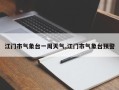 江门市气象台一周天气,江门市气象台预警